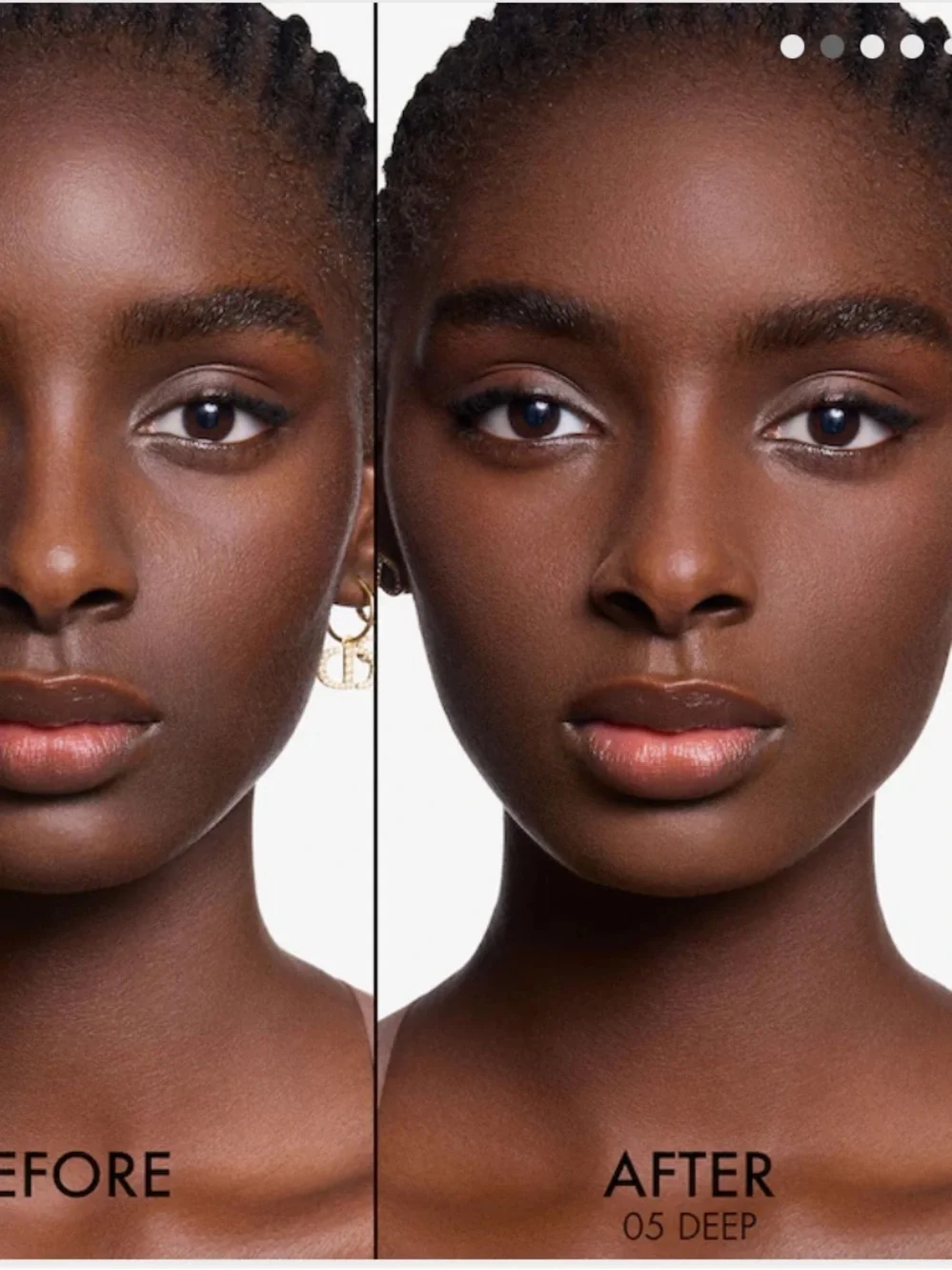DIOR Forever Nude Matte and Radiant Pressed Powder Color is Deep